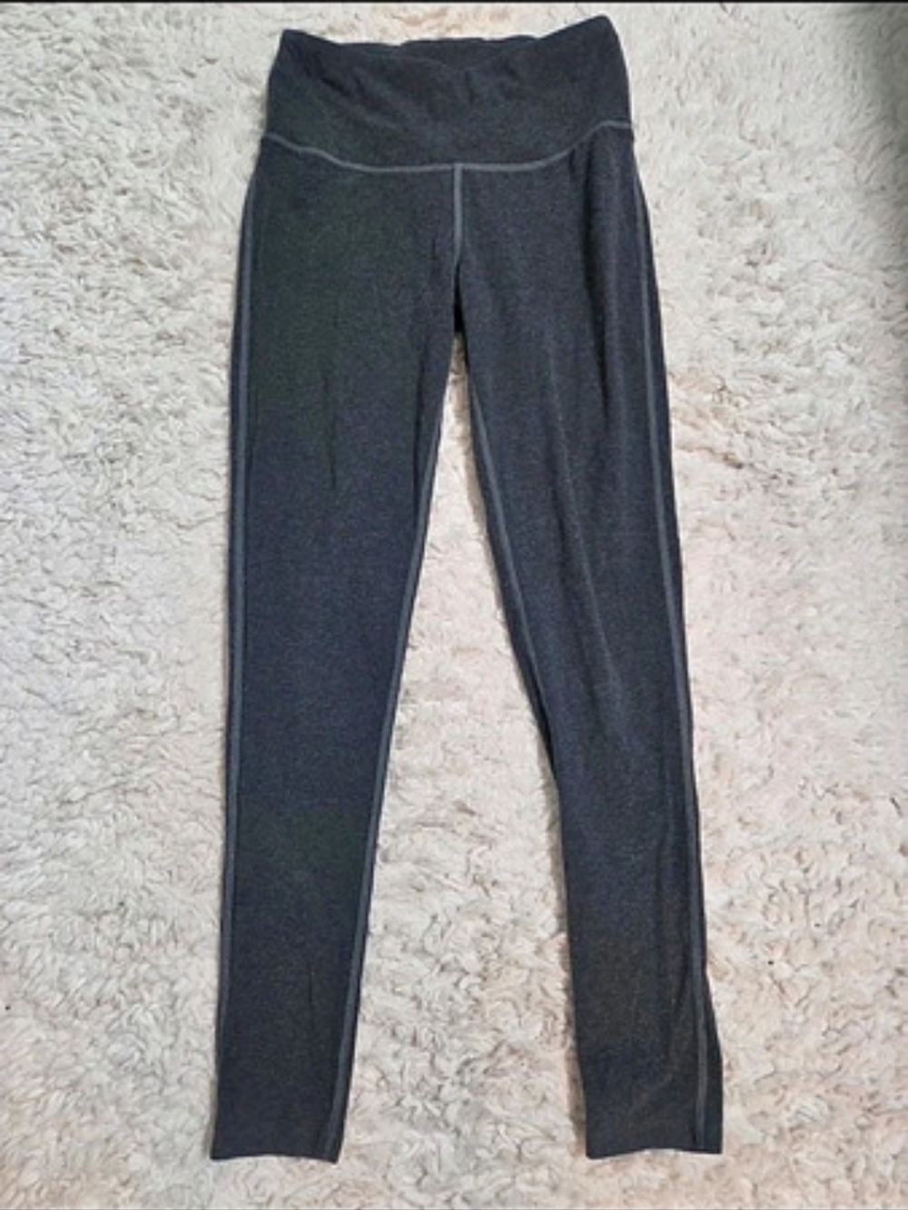 High Waist Leggings in Gray Size Medium